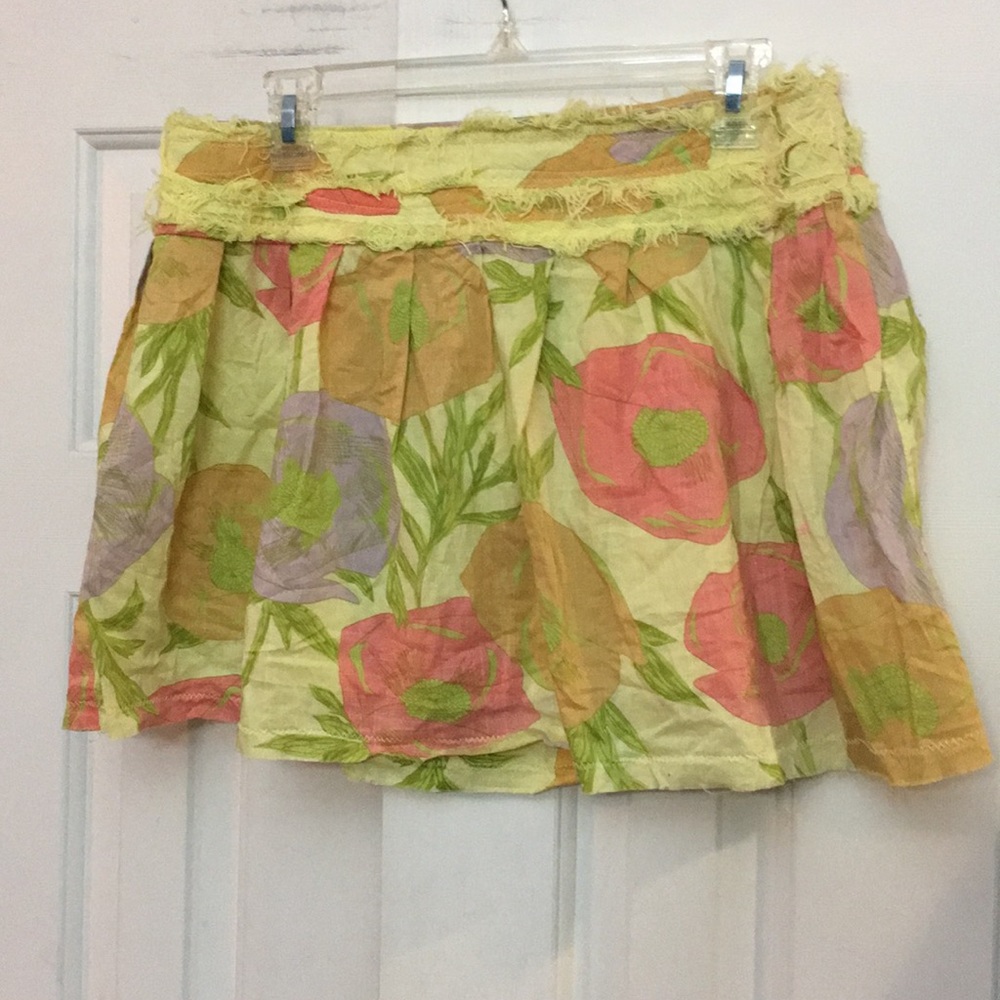 4/$50 Distressed style LUX lined skirt 9